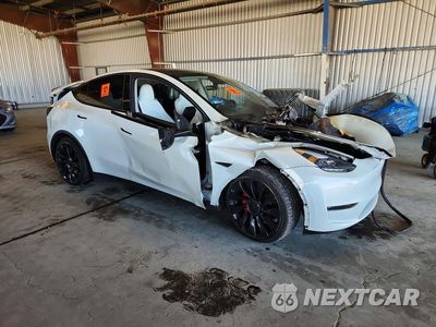 Czwarte zdjęcie samochodu z boku: 2023 TESLA MODEL Y VIN:7SAYGDEF6PF877674 - miniatura