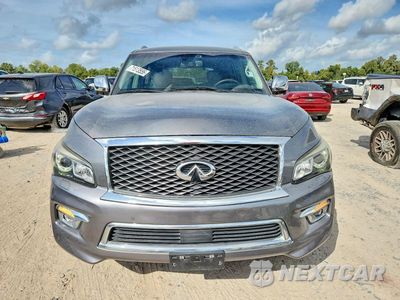 Piąte zdjęcie samochodu w środku: 2015 INFINITI QX80 BASE VIN:JN8AZ2NF8F9570050 - miniatura