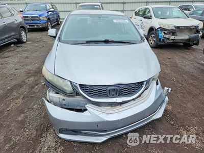Piąte zdjęcie samochodu w środku: 2013 HONDA CIVIC LX VIN:2HGFB2F58DH584475 - miniatura