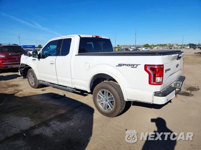 Drugie zdjęcie samochodu z przodu: 2016 FORD F150 SUPER CAB VIN:1FTFX1EF4GKG04058 - miniatura