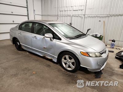 Czwarte zdjęcie samochodu z boku: 2008 HONDA CIVIC EXL VIN:2HGFA16988H336314 - miniatura