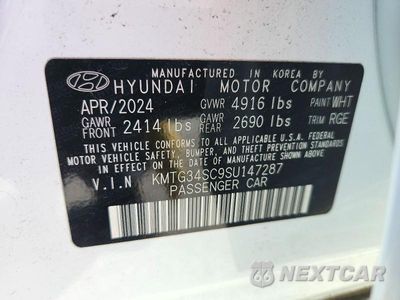 Zdjęcie 13 z 13 samochodu: 2025 GENESIS G70 2.5T SPORT PRESTIGE VIN:KMTG34SC9SU147287 - miniatura