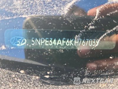Zdjęcie 12 z 12 samochodu: 2019 HYUNDAI SONATA SEL VIN:5NPE34AF6KH767039 - miniatura