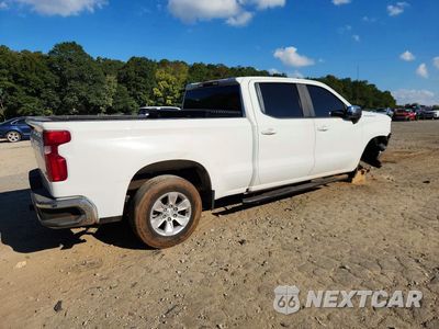 Trzecie zdjęcie samochodu z tyłu: 2019 CHEVROLET SILVERADO C1500 LT VIN:3GCPWCED1KG250954 - miniatura