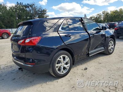 Trzecie zdjęcie samochodu z tyłu: 2021 CHEVROLET EQUINOX LT VIN:3GNAXKEV1MS120184 - miniatura