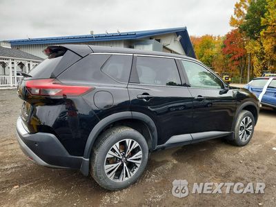 Trzecie zdjęcie samochodu z tyłu: 2021 NISSAN ROGUE SV VIN:JN8AT3BB2MW227483 - miniatura