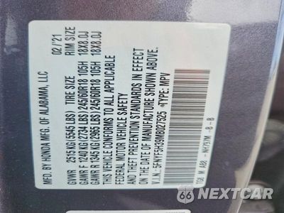 Zdjęcie 14 z 14 samochodu: 2021 HONDA PILOT EX VIN:5FNYF5H39MB027525 - miniatura