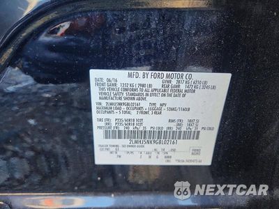 Zdjęcie 13 z 13 samochodu: 2016 LINCOLN MKT VIN:2LMHJ5NK9GBL02161 - miniatura