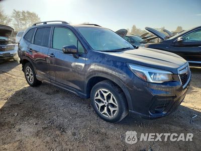 Czwarte zdjęcie samochodu z boku: 2019 SUBARU FORESTER PREMIUM VIN:JF2SKAEC1KH569831 - miniatura