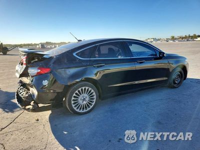 Trzecie zdjęcie samochodu z tyłu: 2016 FORD FUSION TITANIUM VIN:3FA6P0D97GR333097 - miniatura