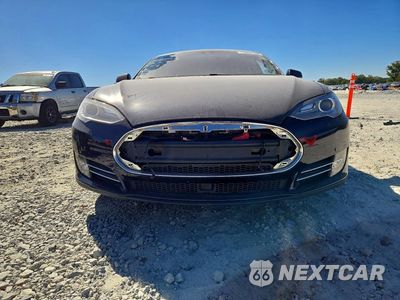 Piąte zdjęcie samochodu w środku: 2014 TESLA MODEL S VIN:5YJSA1H10EFP55635 - miniatura