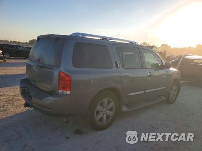 Trzecie zdjęcie samochodu z tyłu: 2013 NISSAN ARMADA SV VIN:5N1BA0ND8DN614140 - miniatura