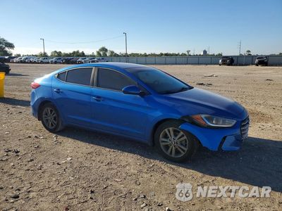Czwarte zdjęcie samochodu z boku: 2018 HYUNDAI ELANTRA SEL VIN:5NPD84LF7JH220015 - miniatura