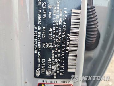 Zdjęcie 12 z 12 samochodu: 2021 KIA K5 GT LINE VIN:5XXG64J28MG063291 - miniatura