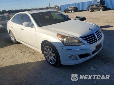 Czwarte zdjęcie samochodu z boku: 2013 HYUNDAI EQUUS SIGNATURE VIN:KMHGH4JH7DU058362 - miniatura