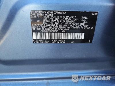 Zdjęcie 13 z 13 samochodu: 2008 TOYOTA RAV4 BASE VIN:JTMZD35V285097010 - miniatura