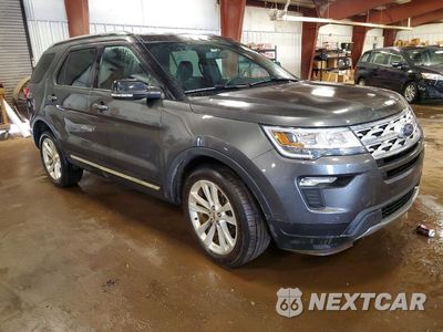 Czwarte zdjęcie samochodu z boku: 2018 FORD EXPLORER XLT VIN:1FM5K8D89JGC25987 - miniatura