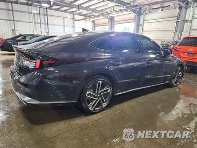 Trzecie zdjęcie samochodu z tyłu: 2025 HYUNDAI SONATA N LINE VIN:KMHL54JC6SA489172 - miniatura