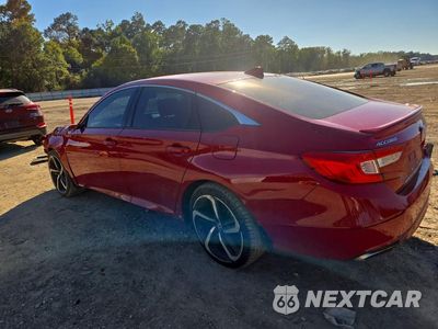 Drugie zdjęcie samochodu z przodu: 2018 HONDA ACCORD SPORT VIN:1HGCV1F31JA263875 - miniatura