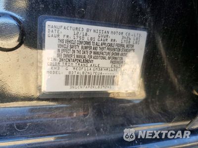 Zdjęcie 12 z 12 samochodu: 2019 NISSAN VERSA SV VIN:3N1CN7AP2KL839241 - miniatura