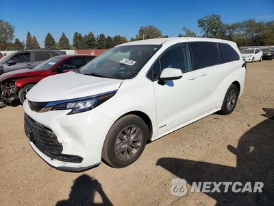 2021 TOYOTA SIENNA LE 5TDKRKEC3MS043134 - główne zdjęcie licytacji z USA - miniatura