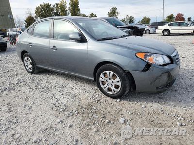 Czwarte zdjęcie samochodu z boku: 2010 HYUNDAI ELANTRA GLS VIN:KMHDU4AD2AU829107 - miniatura