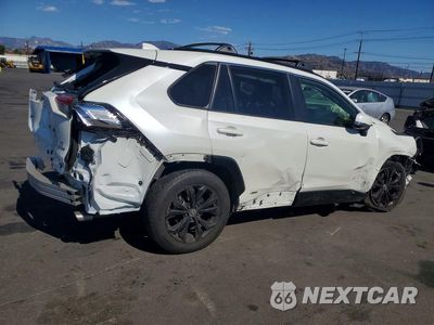 Trzecie zdjęcie samochodu z tyłu: 2022 TOYOTA RAV4 SE VIN:JTM16RFV1ND069631 - miniatura