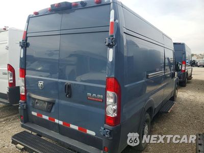 Trzecie zdjęcie samochodu z tyłu: 2021 RAM PROMASTER 3500 DELIVERY VAN VIN:3C6MRVJG1ME580217 - miniatura