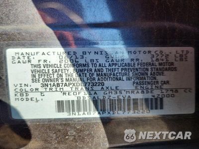 Zdjęcie 12 z 12 samochodu: 2013 NISSAN SENTRA S VIN:3N1AB7APXDL773220 - miniatura