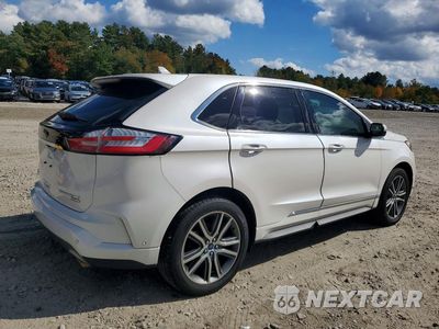 Trzecie zdjęcie samochodu z tyłu: 2019 FORD EDGE TITANIUM VIN:2FMPK4K99KBB78563 - miniatura