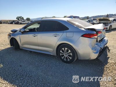 Drugie zdjęcie samochodu z przodu: 2021 TOYOTA COROLLA LE VIN:JTDEAMDE1MJ018846 - miniatura