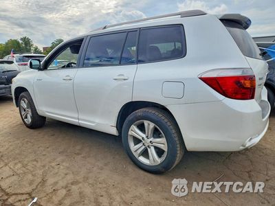 Drugie zdjęcie samochodu z przodu: 2008 TOYOTA HIGHLANDER SPORT VIN:JTEES43A782023587 - miniatura
