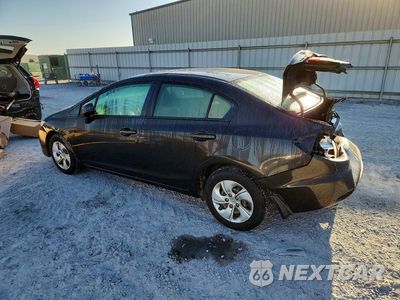 Drugie zdjęcie samochodu z przodu: 2013 HONDA CIVIC LX VIN:2HGFB2F50DH535447 - miniatura