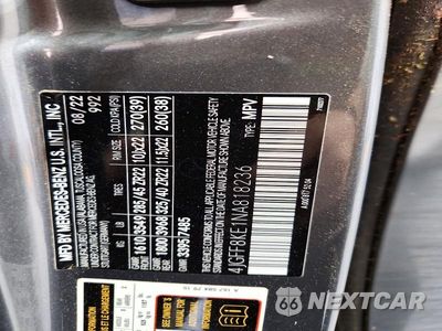 Zdjęcie 12 z 12 samochodu: 2022 MERCEDES-BENZ GLS 63 AMG 4MATIC VIN:4JGFF8KE1NA818236 - miniatura