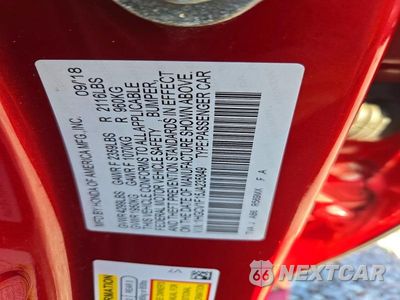 Zdjęcie 12 z 12 samochodu: 2018 HONDA ACCORD LX VIN:1HGCV1F15JA235849 - miniatura