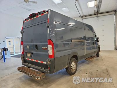 Trzecie zdjęcie samochodu z tyłu: 2021 RAM PROMASTER 3500 DELIVERY VAN VIN:3C6MRVJG4ME540889 - miniatura