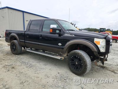 Czwarte zdjęcie samochodu z boku: 2016 FORD F350 SUPER DUTY VIN:1FT8W3BT3GEB47825 - miniatura