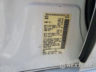 Zdjęcie 13 z 13 samochodu: 2010 NISSAN PATHFINDER S FE+ VIN:5N1AR1NN9AC626159 - miniatura