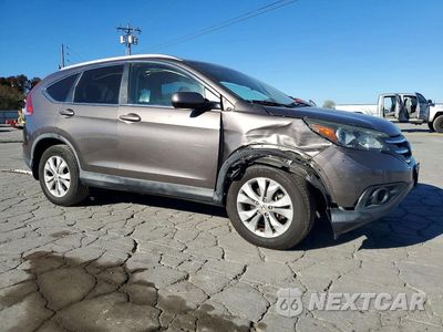 Czwarte zdjęcie samochodu z boku: 2014 HONDA CR-V EXL VIN:2HKRM3H70EH554597 - miniatura