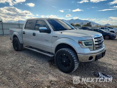 Czwarte zdjęcie samochodu z boku: 2013 FORD F150 SUPERCREW VIN:1FTFW1EF2DKF26538 - miniatura