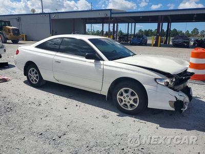 Czwarte zdjęcie samochodu z boku: 2000 TOYOTA CAMRY SOLARA SE VIN:2T1CG22P6YC390800 - miniatura