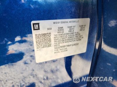Zdjęcie 12 z 12 samochodu: 2019 CHEVROLET MALIBU LS VIN:1G1ZB5STXKF119222 - miniatura