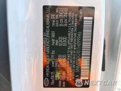 Zdjęcie 14 z 14 samochodu: 2026 HYUNDAI SANTA FE CALLIGRAPHY VIN:5NMP5DG10TH099946 - miniatura