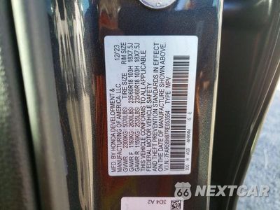 Zdjęcie 12 z 12 samochodu: 2024 HONDA CR-V SPORT-L VIN:7FARS6H87RE053554 - miniatura