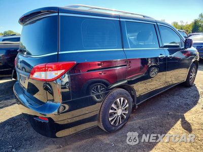 Trzecie zdjęcie samochodu z tyłu: 2015 NISSAN QUEST 3.5 S VIN:JN8AE2KP4F9132862 - miniatura