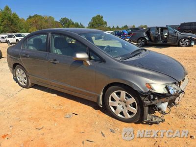 Czwarte zdjęcie samochodu z boku: 2008 HONDA CIVIC LX VIN:2HGFA16568H313689 - miniatura