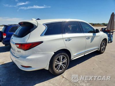 Trzecie zdjęcie samochodu z tyłu: 2017 INFINITI QX60 BASE VIN:5N1DL0MM2HC517022 - miniatura