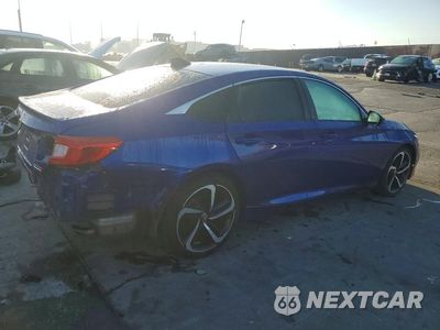 Trzecie zdjęcie samochodu z tyłu: 2022 HONDA ACCORD SPORT SE VIN:1HGCV1F43NA109523 - miniatura