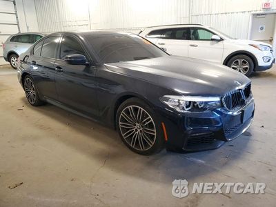 Czwarte zdjęcie samochodu z boku: 2019 BMW 530E VIN:WBAJA9C53KB399245 - miniatura