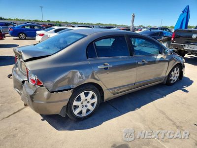Trzecie zdjęcie samochodu z tyłu: 2008 HONDA CIVIC LX VIN:2HGFA16538H328392 - miniatura